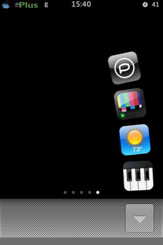 Podręczne menu w docku iPhona - Stack