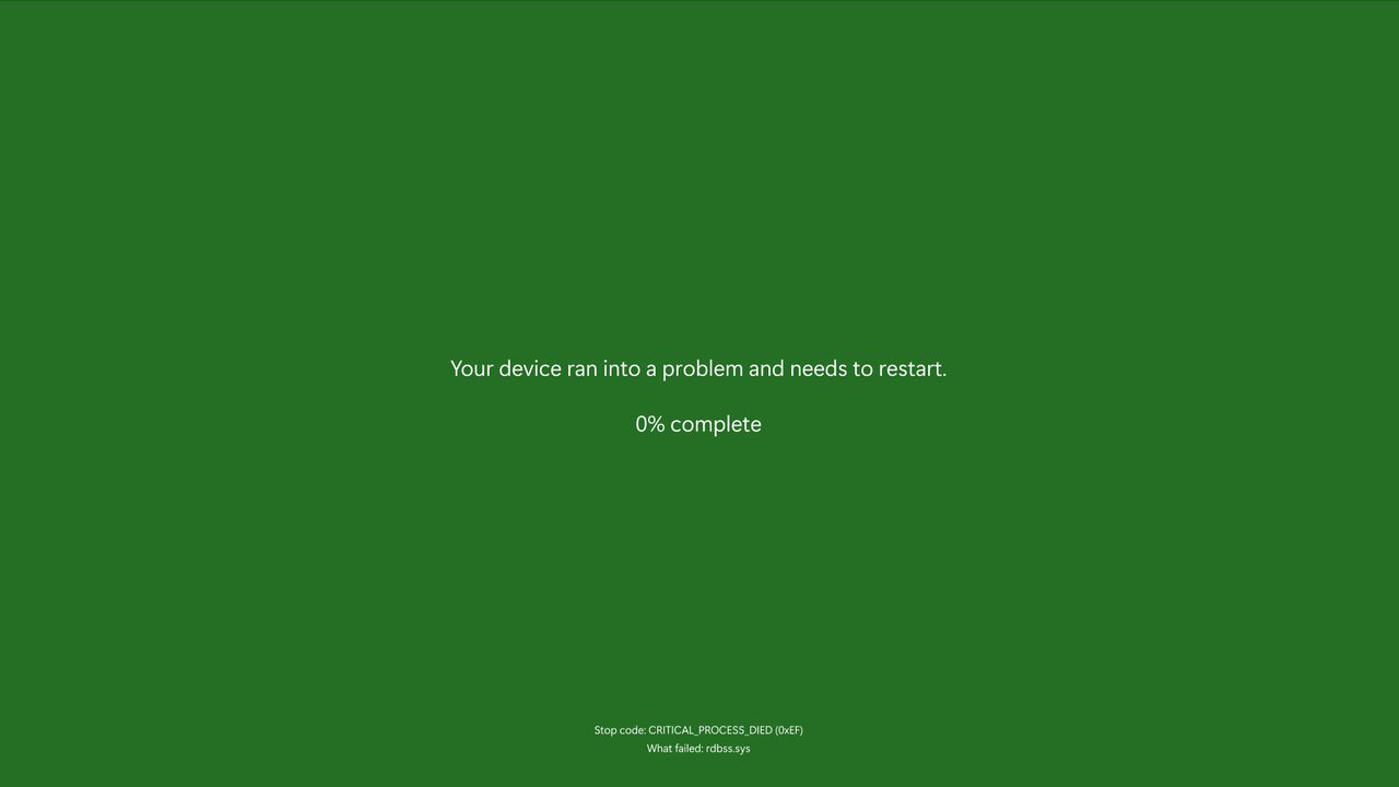 Niebieski ekran śmierci Windows przestanie być niebieski. Microsoft testuje alternatywny wygląd BSoD