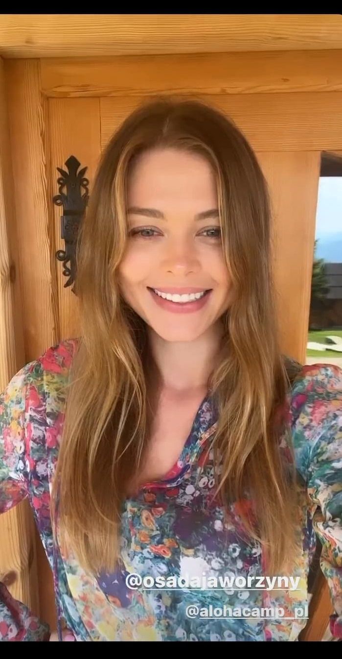 Joanna Opozda w górach 