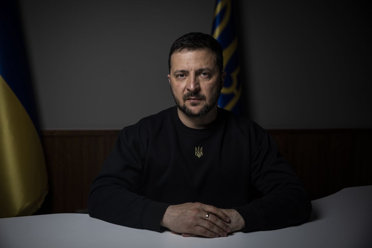 President of Ukraine Volodymyr Zelensky