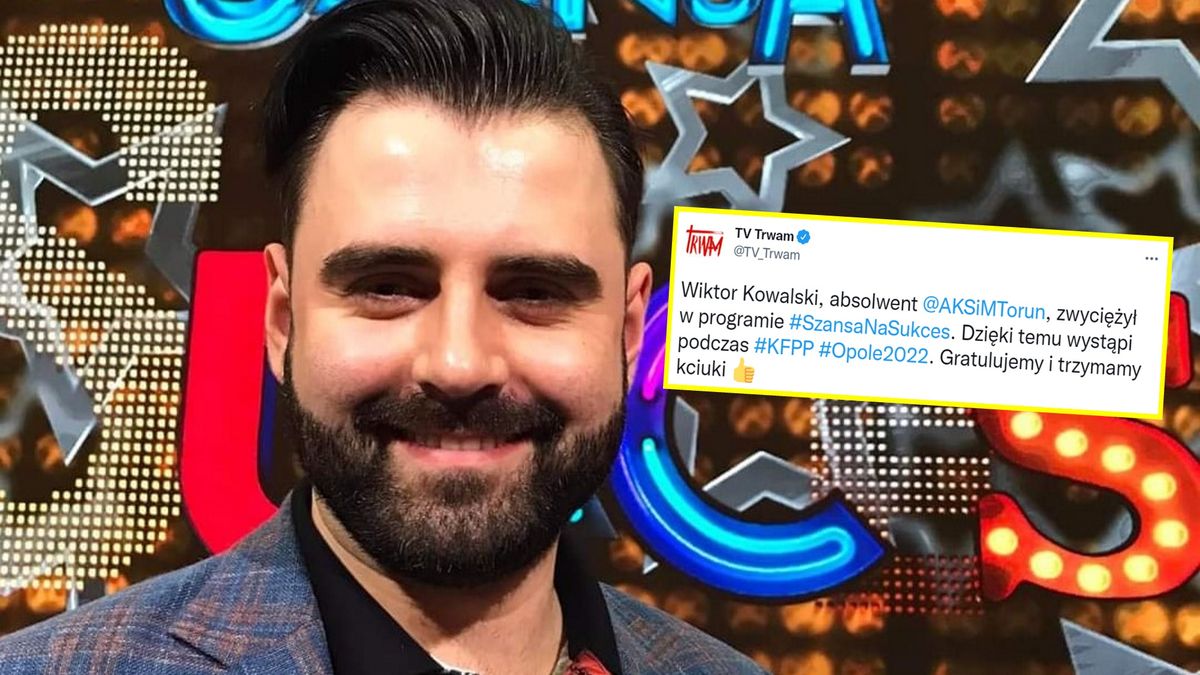 Wiktor Kowalski to absolwent Akademii Kultury Społecznej i Medialnej w Toruniu