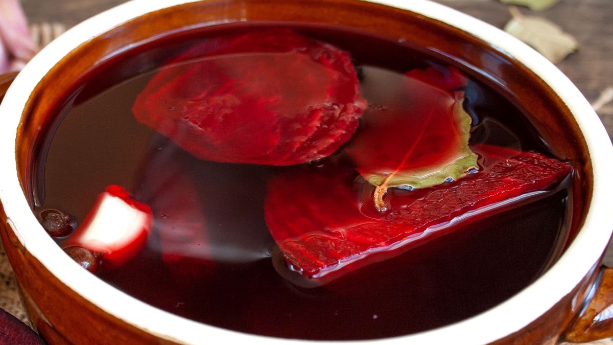 Nie wylewaj gęstego zakwasu buraczanego