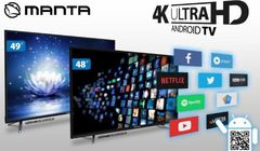 Manta: dwa nowe telewizory 4K z Androidem za 1599 zł i 1699 zł