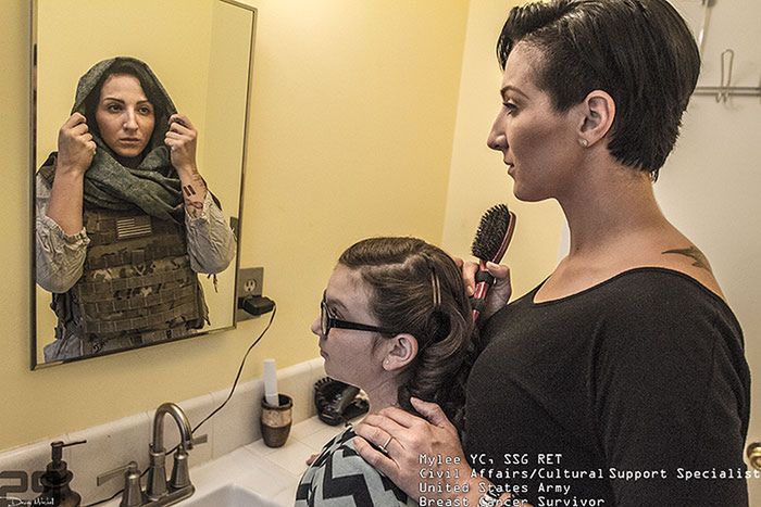 Prawdziwa osobowość wojskowych w lustrzanych odbiciach 15