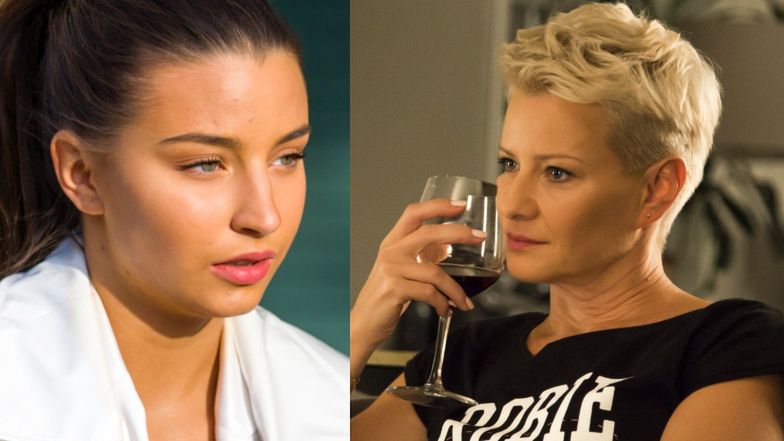 Julia Wieniawa i Małgorzata Kożuchowska 