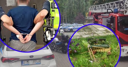 Mysłowice: Wjechał w rabatkę, potem szarpał się z policją