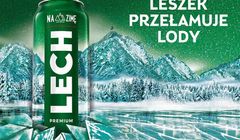 Lech Premium "przełamuje lody" w zimowej kampanii reklamowej