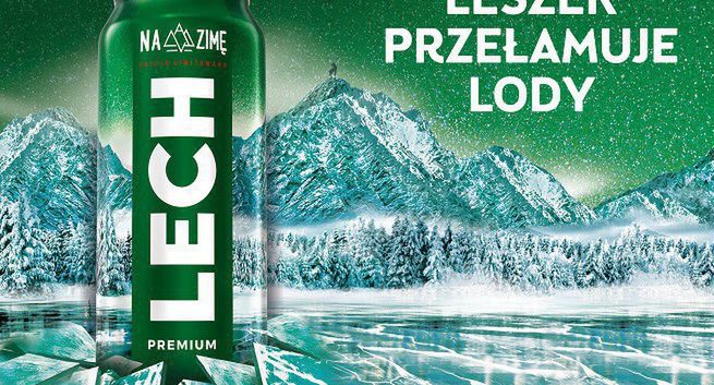 Lech Premium "przełamuje lody" w zimowej kampanii reklamowej