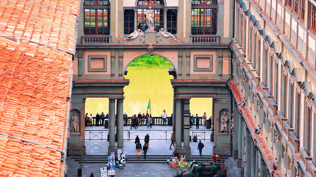 Galeria Uffizi we Florencji zachwyca