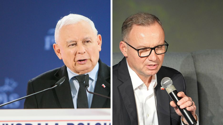 Kaczyński przypomina weto Dudy
