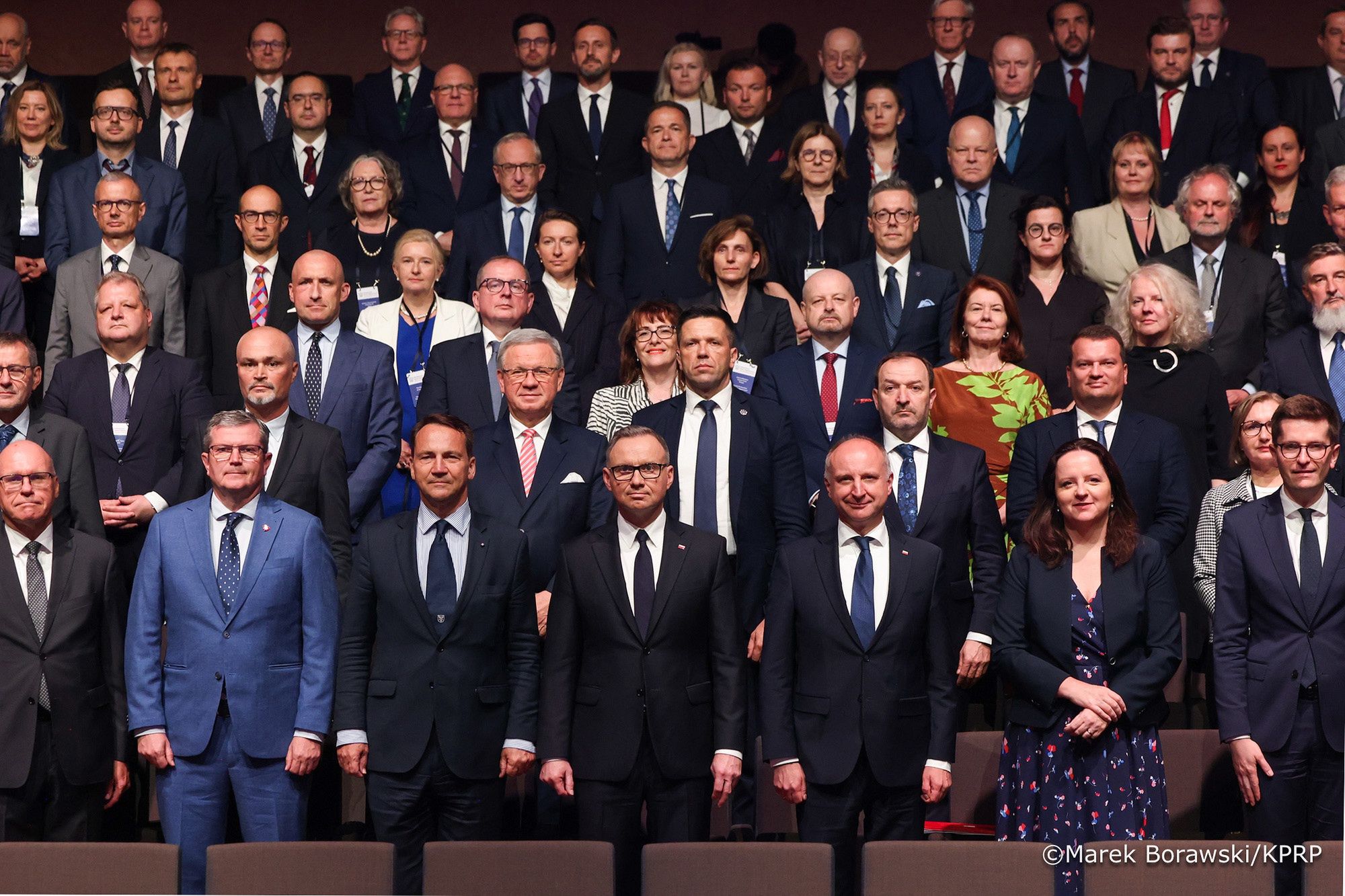 Andrzej Duda podczas spotkania z kierownikami placówek 