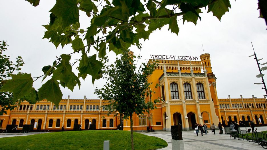 Niedawno dworzec Wrocław Głowny jeszcze został wyróżniony na tle całej Europy