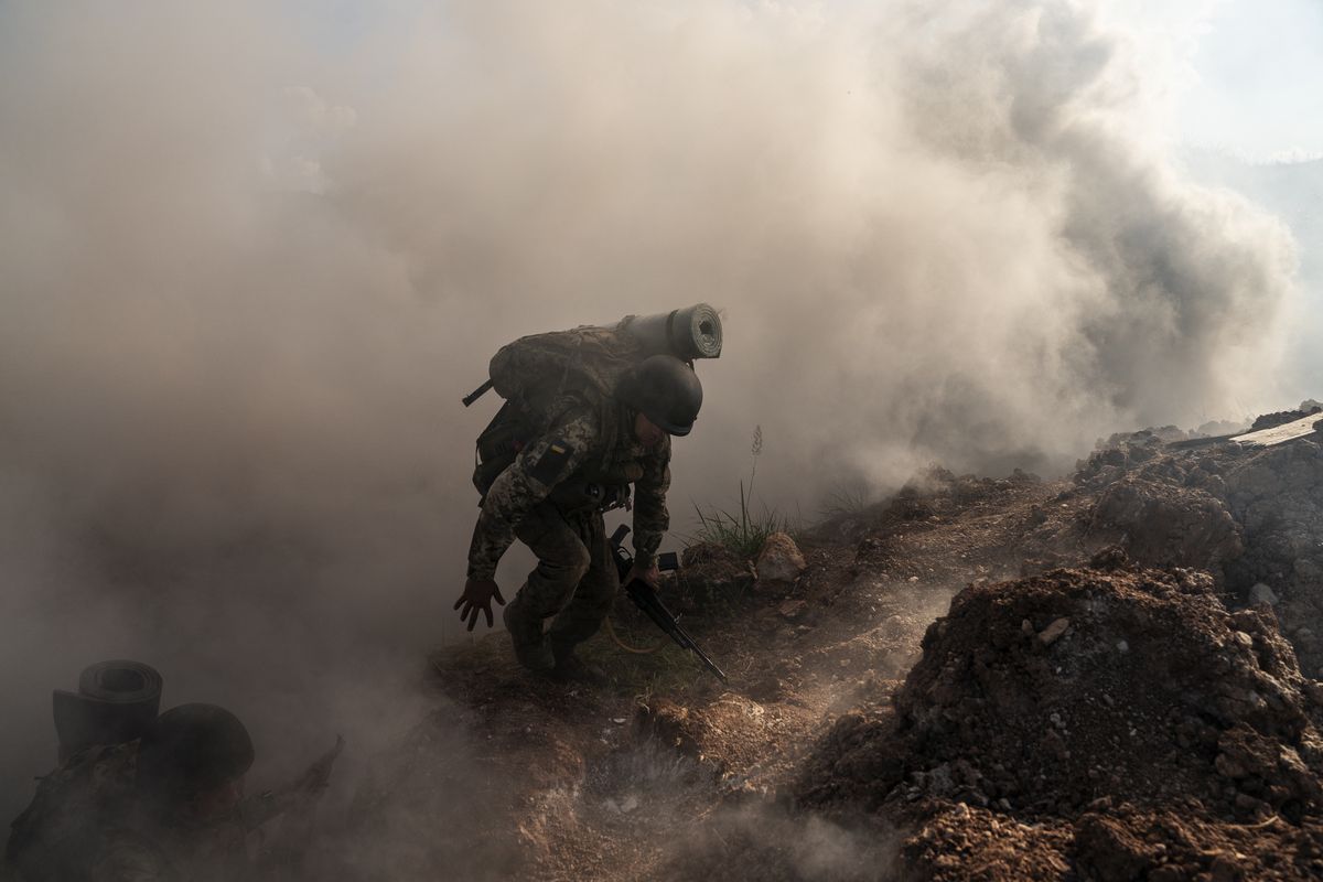 Wojna w Ukrainie (zdjęcie ilustracyjne)