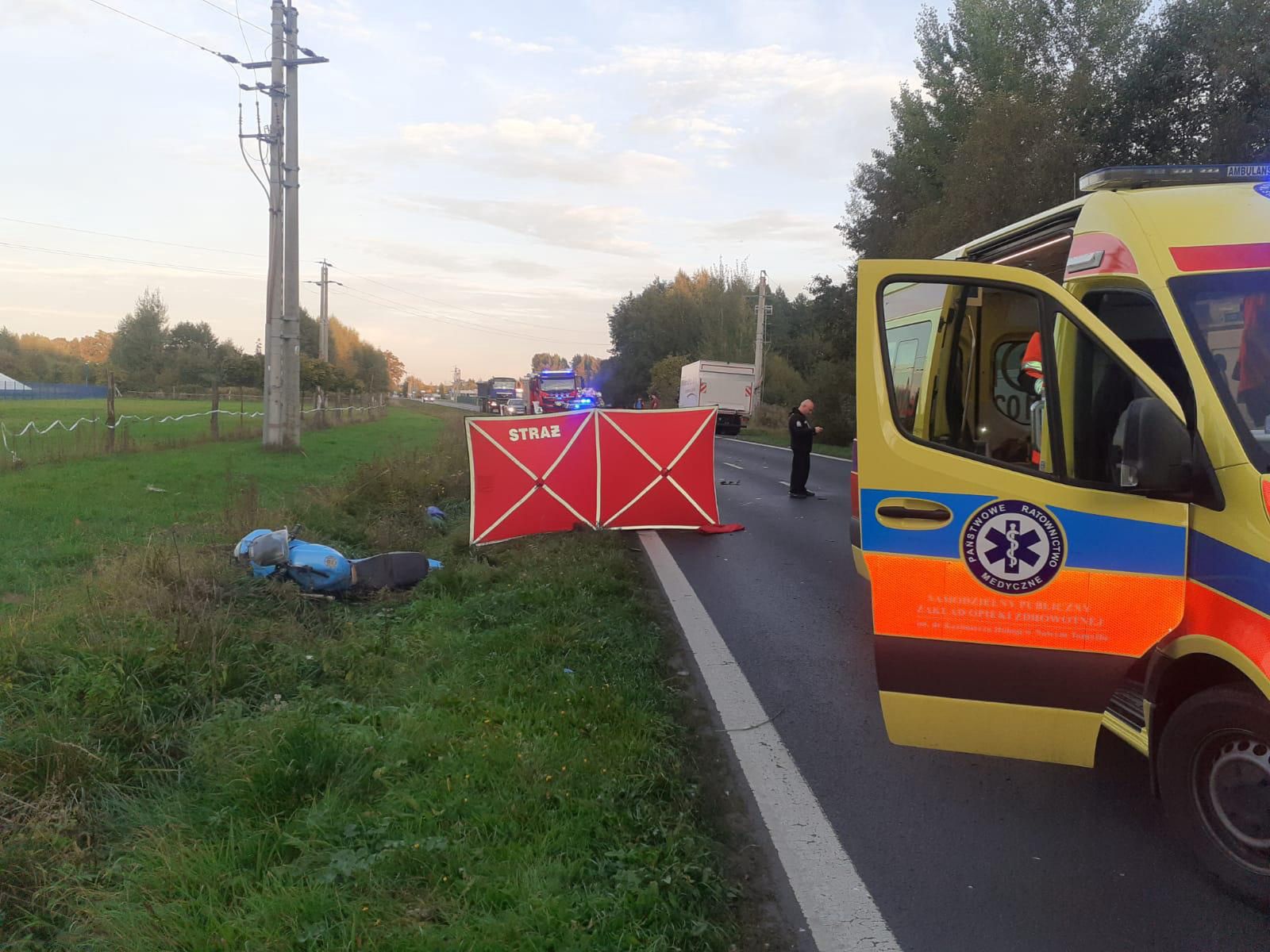 Wypadek na obwodnicy Nowego Tomyśla