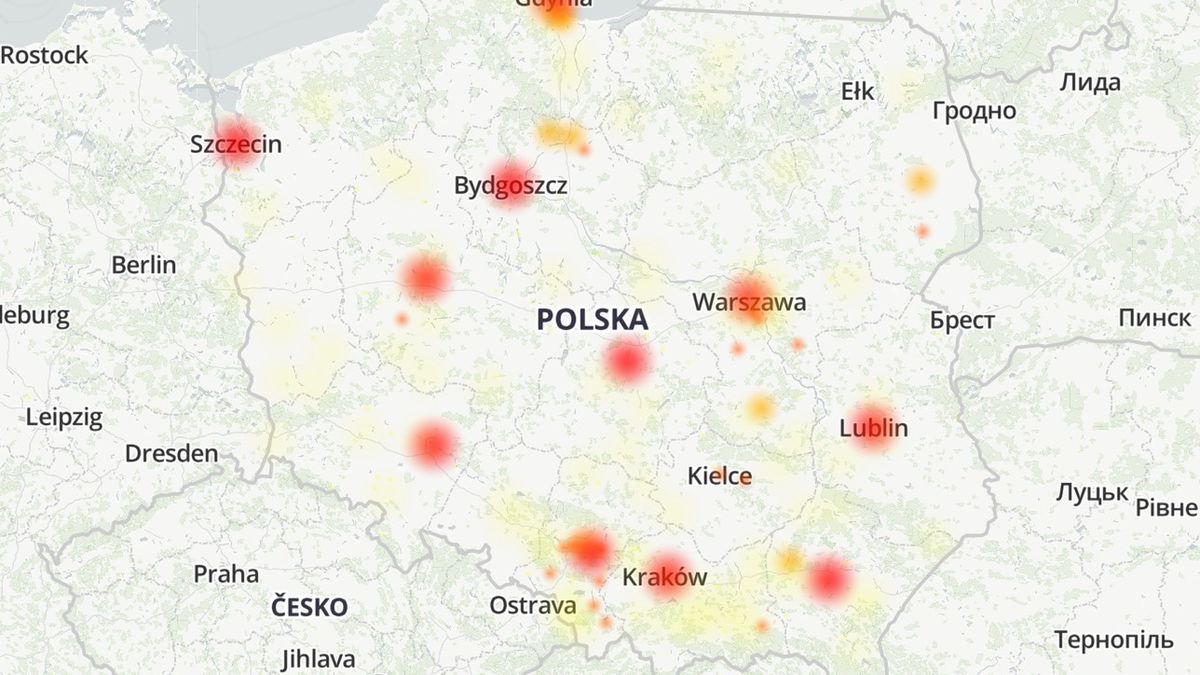 Awaria Facebook Messengera