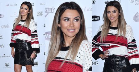 Świąteczna Natalia Siwiec wspiera dzieci w przytulnym sweterku