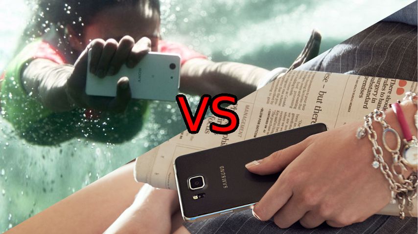 Sony Xperia Z3 Compact vs Samsung Galaxy Alpha - starcie (mniejszych) tytanów