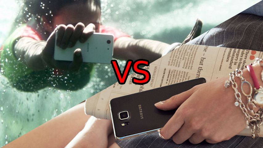 Sony Xperia Z3 Compact vs Samsung Galaxy Alpha - starcie (mniejszych) tytanów 1