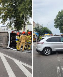 Autobus zderzył się z osobówką. 11 osób rannych