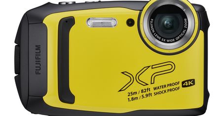 Wzmacniany kompakt Fujifilm XP140 - wideo 4K (prawie) na pokładzie