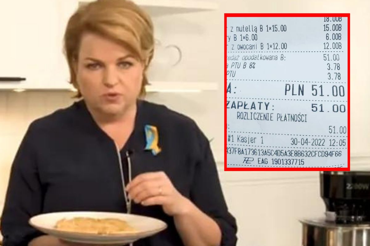 Katarzyna Bosacka podała "majówkowe" ceny 