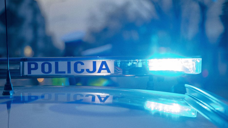 Policja radiowóz kogut policyjny