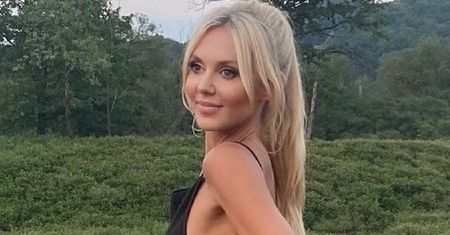 Pozowała w "slip dress". Kasia Moś wyglądała zjawiskowo