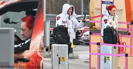 Michał Wiśniewski ogłosił rozwód, a potem spakował walizki i wyleciał do Mediolanu. Humor mu dopisywał (ZDJĘCIA)