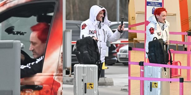 Michał Wiśniewski ogłosił rozwód, a potem spakował walizki i wyleciał do Mediolanu. Humor mu dopisywał (ZDJĘCIA)