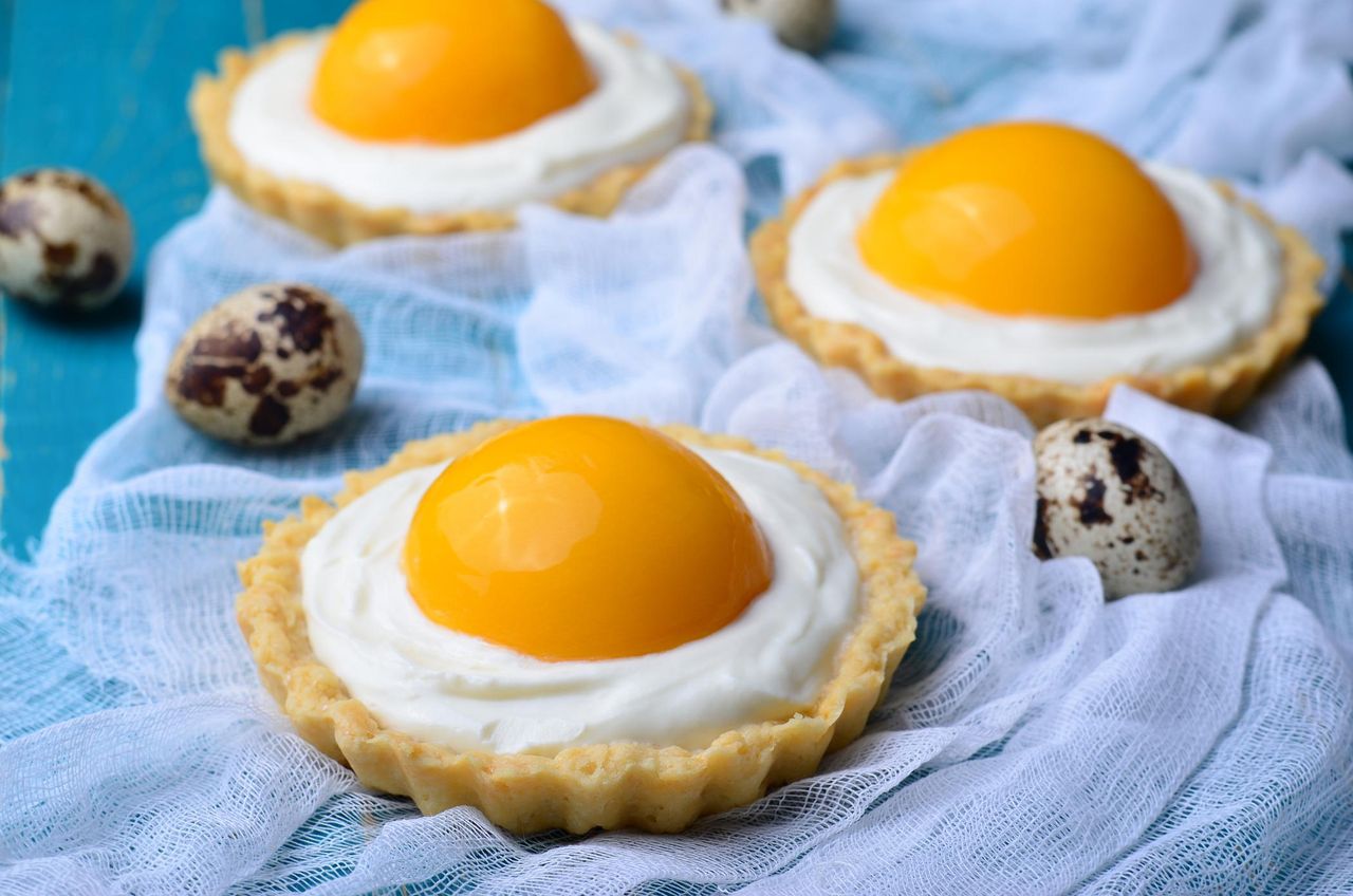 Wyglądają jak jajka sadzone, ale po ugryzieniu można się zdziwić...