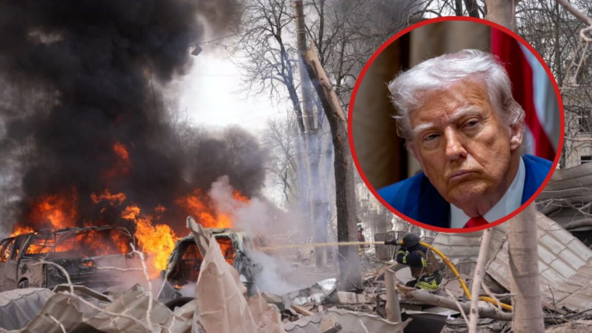 Donald Trump komentuje atak Rosji na Sumy