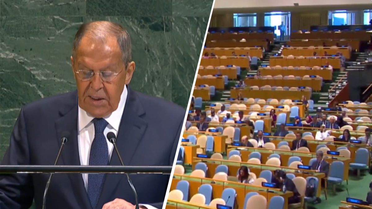  Ławrow zabrał głos w ONZ. Tak wyglądała sala obrad