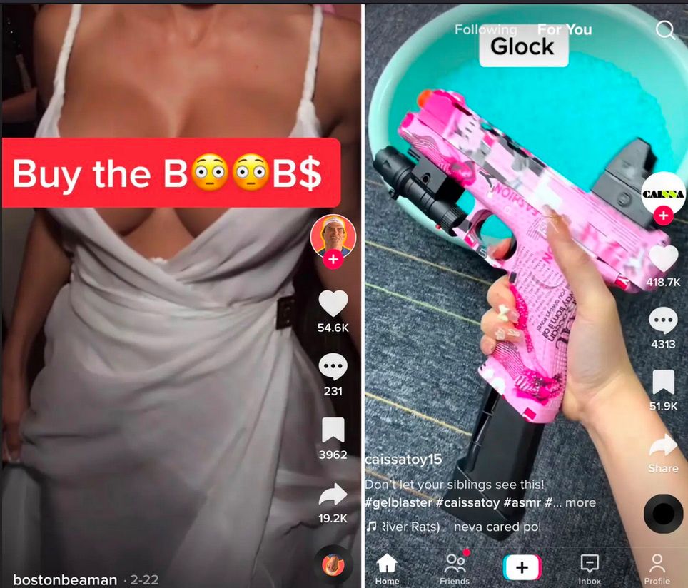 Proponowane nastolatce filmy na TikToku