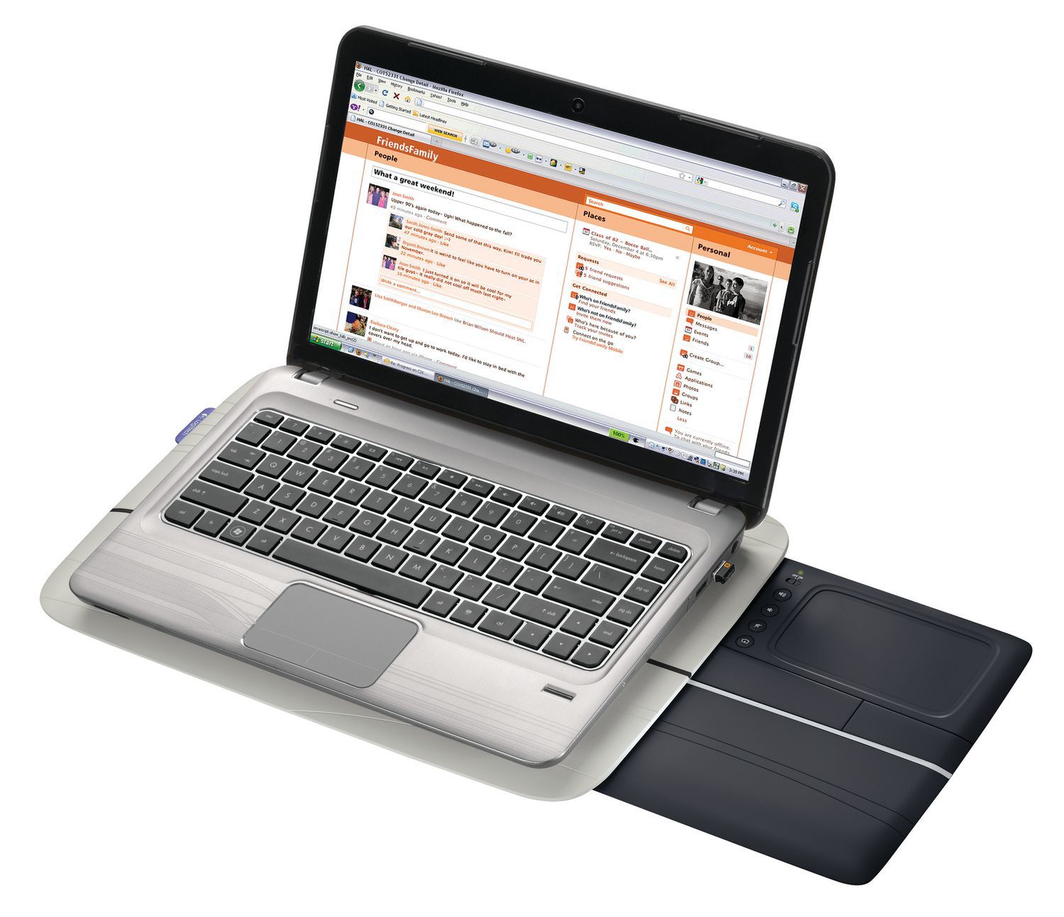 Logitech Touch Lapdesk N600 - wygoda i funkcjonalność 2