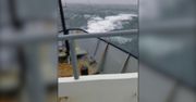 Sztorm uderzył w statek. Przerażające nagranie z pokładu