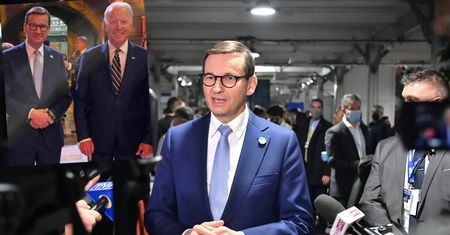 Morawiecki spotkał się z Bidenem. Rozmowa w kuluarach szczytu COP26