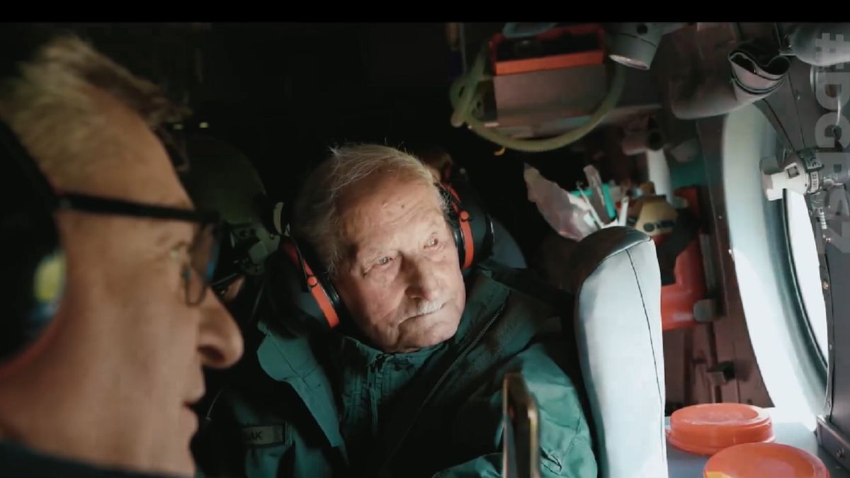 To był dzień pełen atrakcji dla przeszło 100-letniego wojskowego