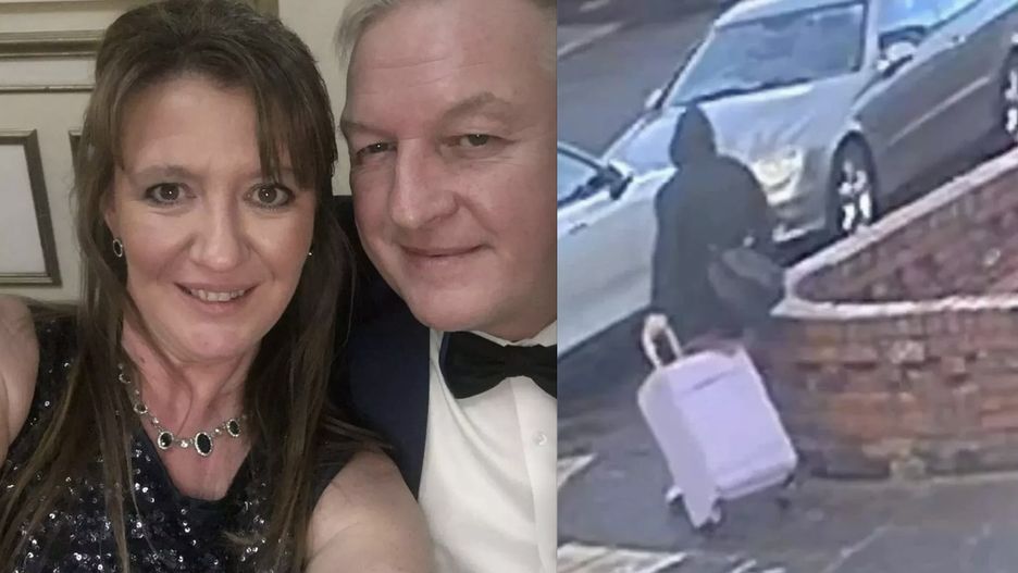 Sprawca kradzieży w domu pary oddalił się z charakterystyczną walizką gospodyni