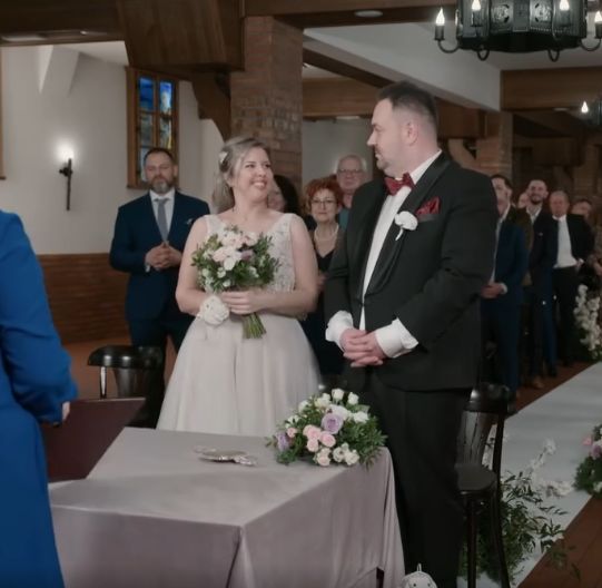 Agata i Piotr wzięli ślub "w ciemno"