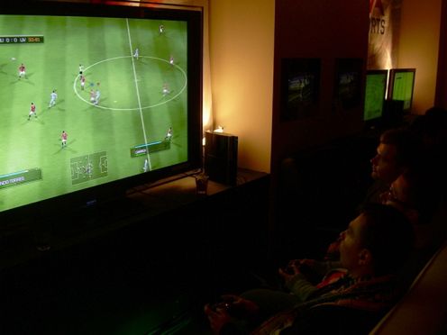 Warszawska premiera gry FIFA 09 2