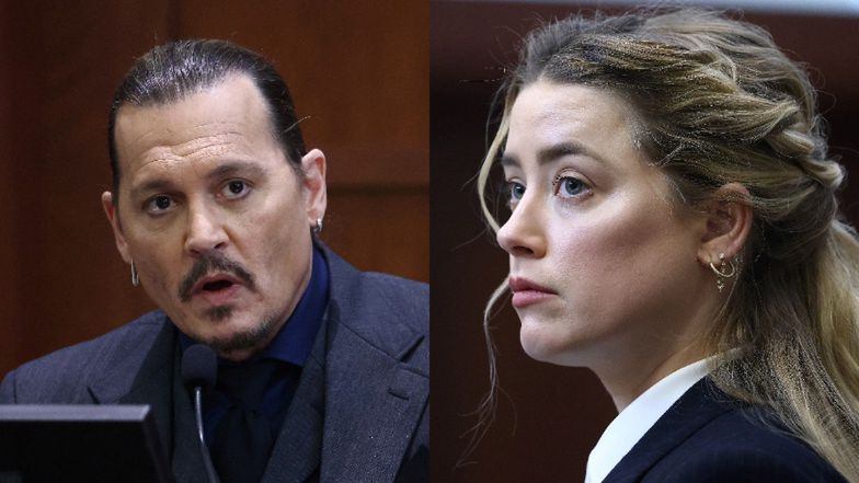 Johnny Depp zaprzecza w sądzie, jakoby UDERZYŁ GŁOWĄ Amber Heard: "Chciałem ją opanować, próbowała mnie KOPAĆ"