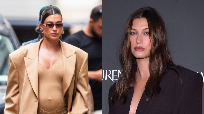 Hailey Bieber eksponuje ciążowy brzuch w nowej sesji zdjęciowej