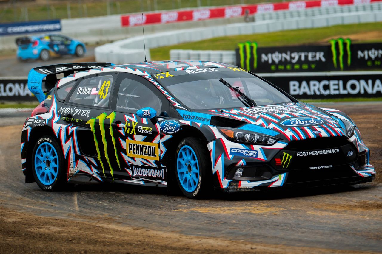 Ken Block w zawodach rallycrossowych