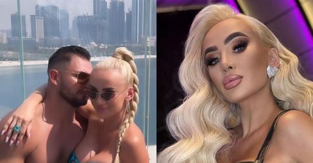 Izabela Macudzińska świętuje 5. rocznicę ślubu w Dubaju i chwali się całuśnym nagraniem z basenu (FOTO)