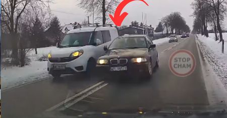 Centymetry od tragedii. Nagranie z BMW oburzyło internautów