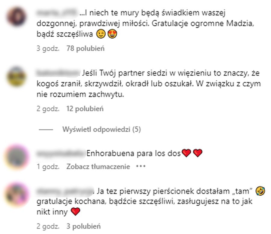 Magda Pyznar zaręczyła się