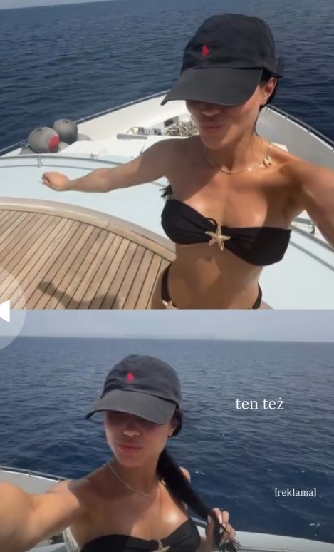Natsu w stroju kąpielowym