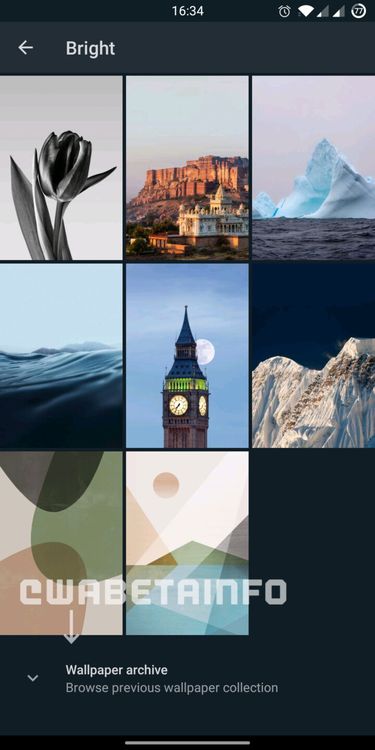 Nowe tapety w WhatsAppie, fot. WABetaInfo