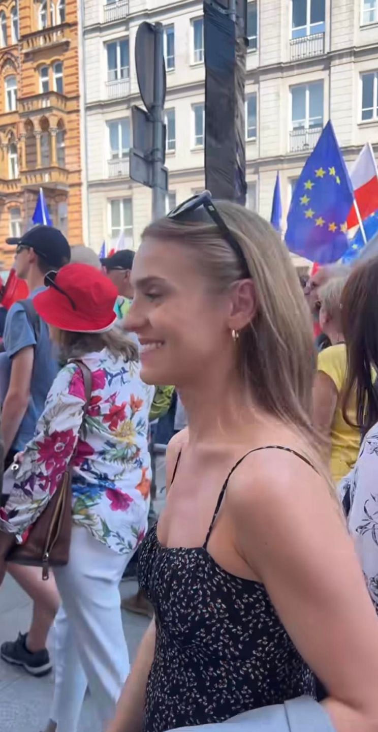 Relacja Kasi Tusk z marszu 4 czerwca