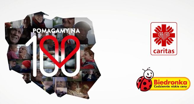 „Pomagamy na 100” - najstarsi Polacy w akcji charytatywnej Biedronki i Caritasu (wideo)